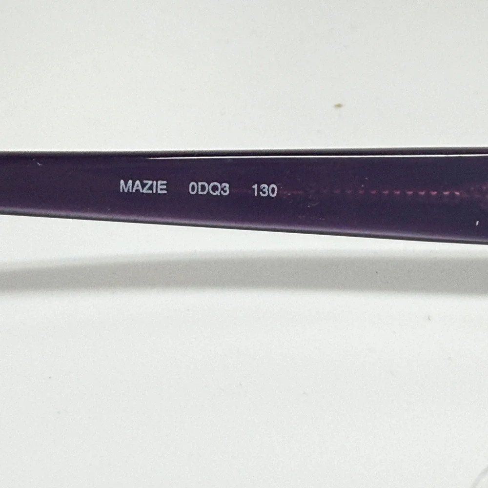 Kate Spade Mazie 0DQ3 Purple Eyeglasses Frames 50-17-130 ‎ Semi-Rimless 21677